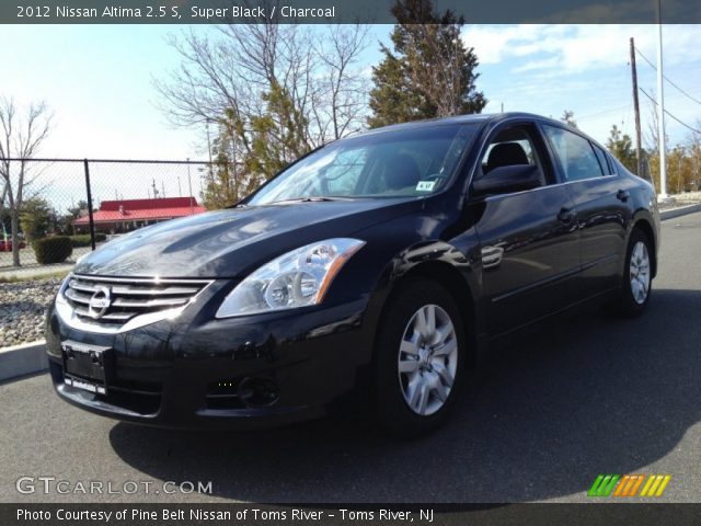 2012 Nissan Altima 2.5 S in Super Black