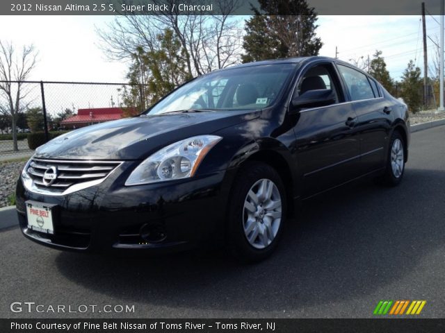 2012 Nissan Altima 2.5 S in Super Black