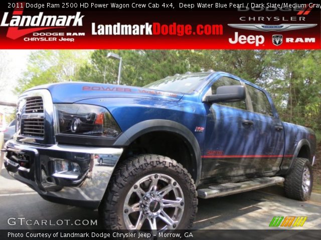 2011 Dodge Ram 2500 HD Power Wagon Crew Cab 4x4 in Deep Water Blue Pearl