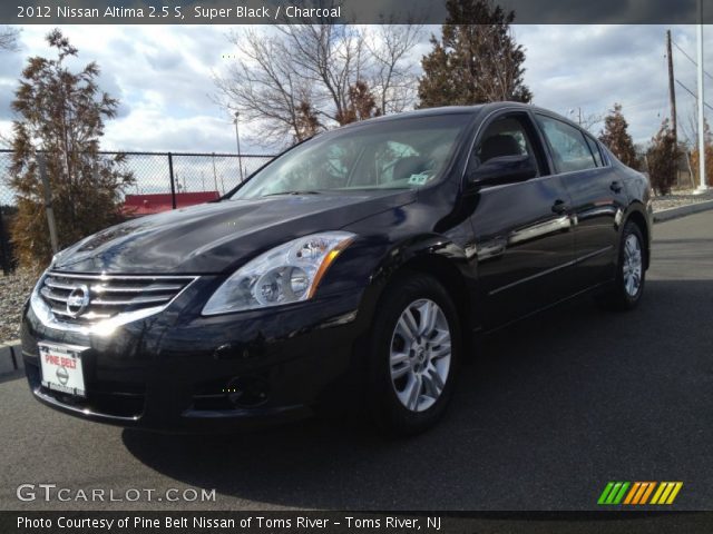 2012 Nissan Altima 2.5 S in Super Black
