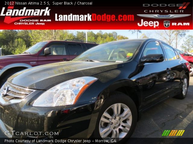 2012 Nissan Altima 2.5 S in Super Black