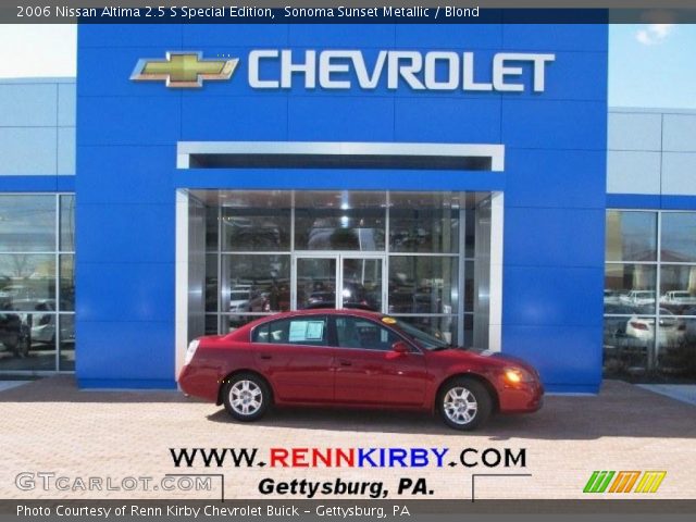 2006 Nissan Altima 2.5 S Special Edition in Sonoma Sunset Metallic