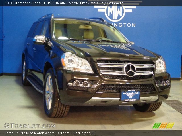 2010 Mercedes-Benz GL 450 4Matic in Verde Brook Metallic