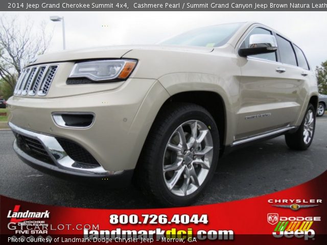 2014 Jeep Grand Cherokee Summit 4x4 in Cashmere Pearl