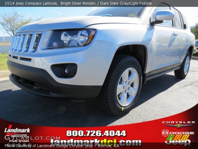 2014 Jeep Compass Latitude in Bright Silver Metallic