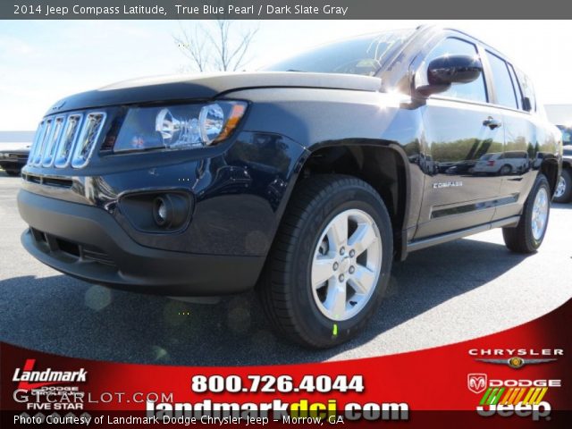 2014 Jeep Compass Latitude in True Blue Pearl