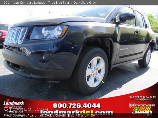 2014 Jeep Compass Latitude in True Blue Pearl