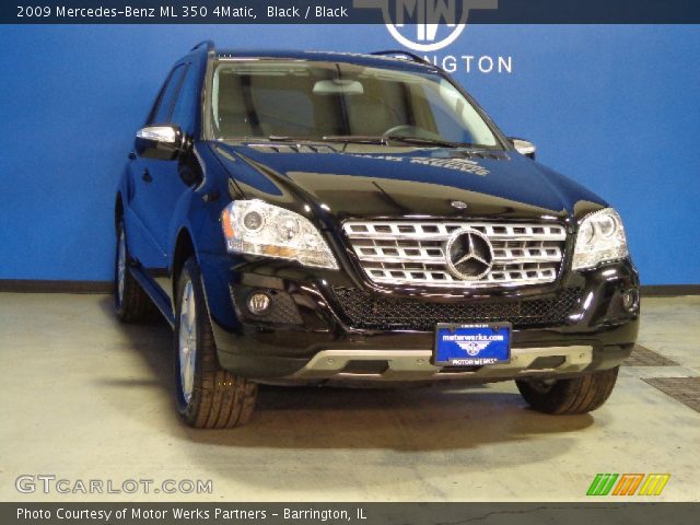 2009 Mercedes-Benz ML 350 4Matic in Black