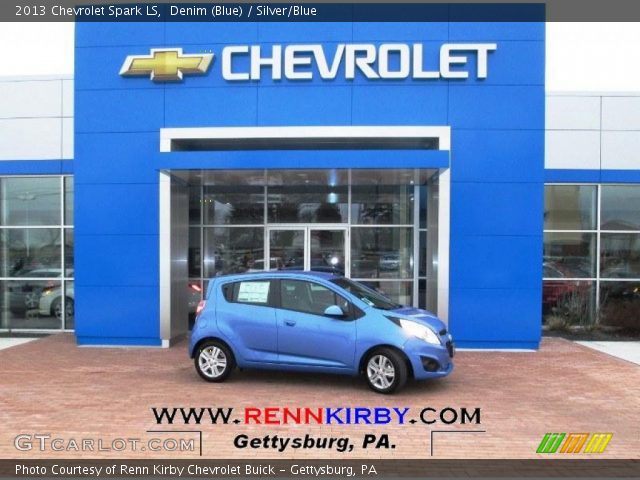 2013 Chevrolet Spark LS in Denim (Blue)