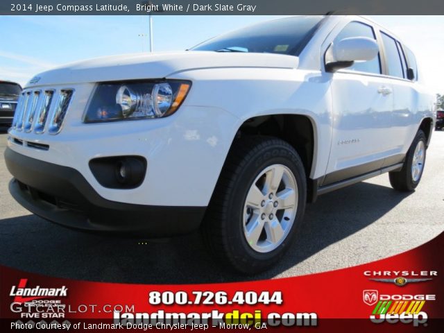 2014 Jeep Compass Latitude in Bright White