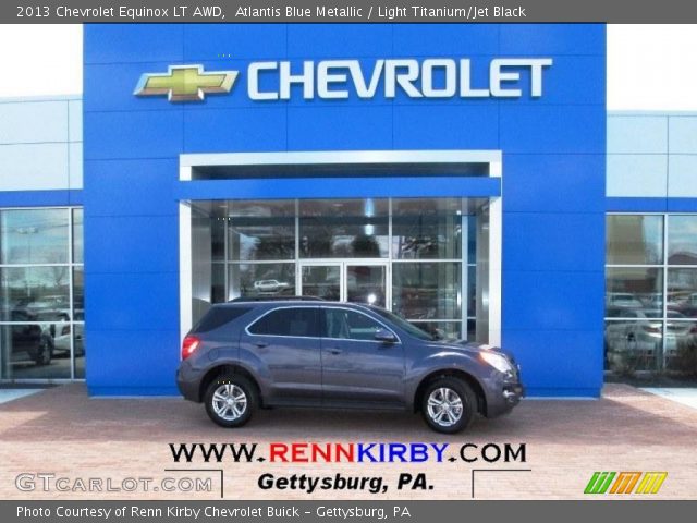 2013 Chevrolet Equinox LT AWD in Atlantis Blue Metallic