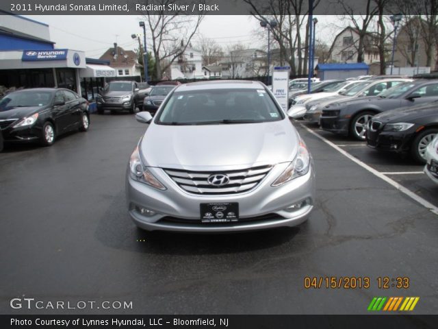 2011 Hyundai Sonata Limited in Radiant Silver