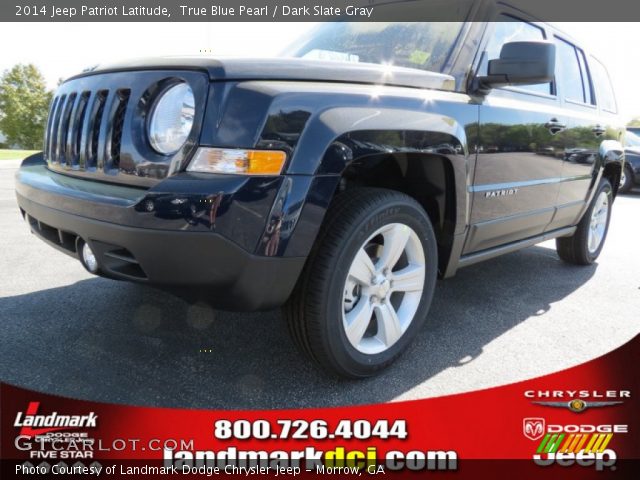 2014 Jeep Patriot Latitude in True Blue Pearl