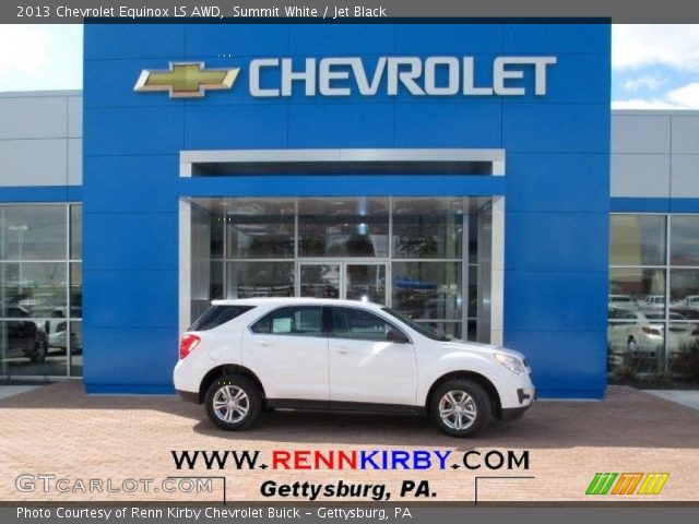 2013 Chevrolet Equinox LS AWD in Summit White