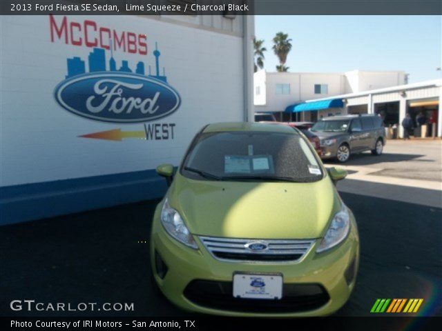 2013 Ford Fiesta SE Sedan in Lime Squeeze