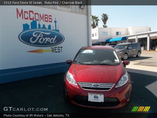 2013 Ford Fiesta SE Sedan in Ruby Red