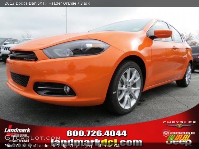 2013 Dodge Dart SXT in Header Orange