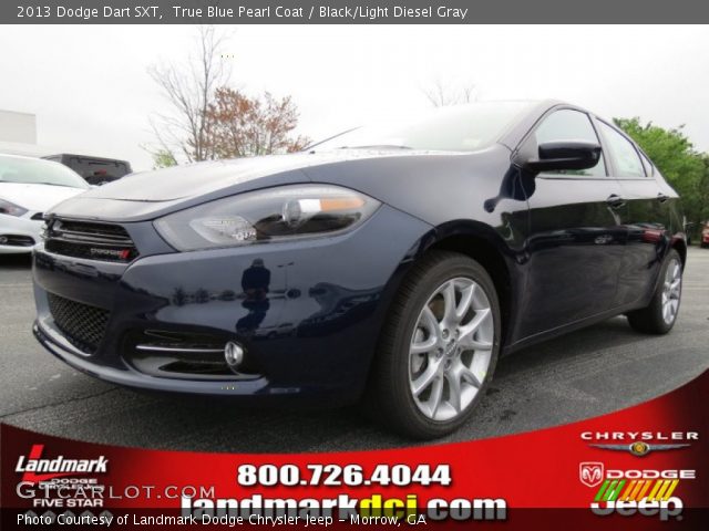 2013 Dodge Dart SXT in True Blue Pearl Coat
