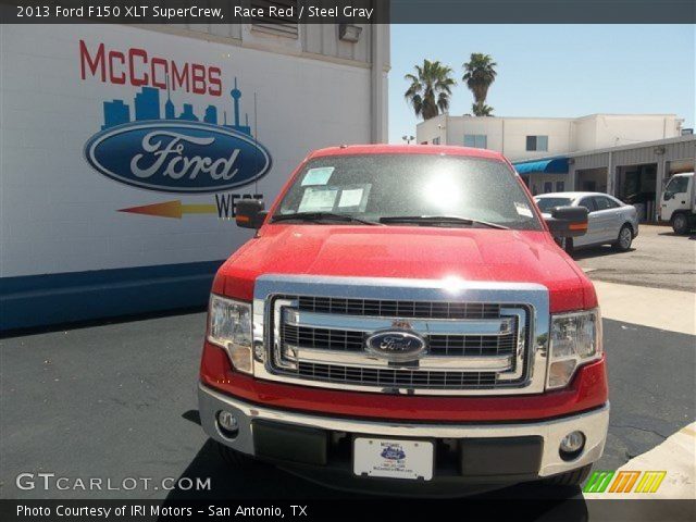 2013 Ford F150 XLT SuperCrew in Race Red