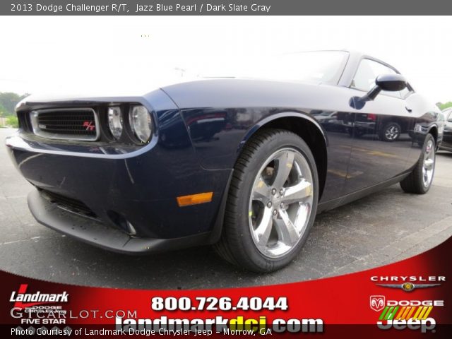 2013 Dodge Challenger R/T in Jazz Blue Pearl