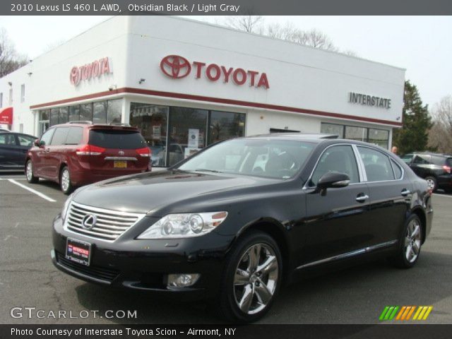 2010 Lexus LS 460 L AWD in Obsidian Black