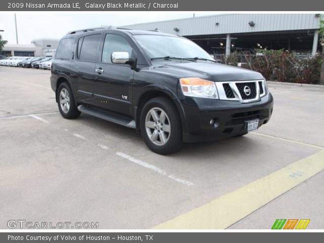 2009 Nissan Armada LE in Galaxy Black Metallic