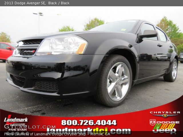 2013 Dodge Avenger SE in Black