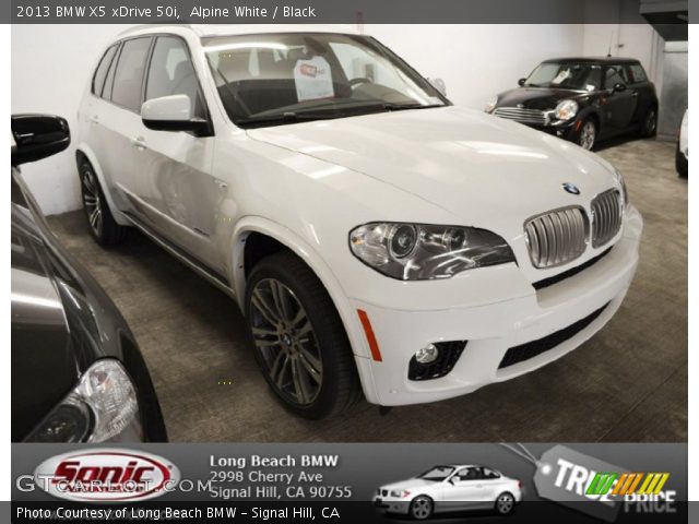 2013 BMW X5 xDrive 50i in Alpine White