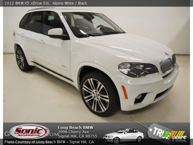 2013 BMW X5 xDrive 50i in Alpine White
