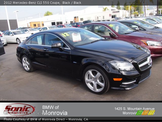 2012 Mercedes-Benz CLS 550 Coupe in Black