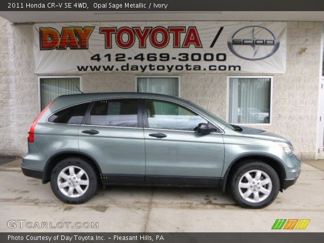 2011 Honda CR-V SE 4WD in Opal Sage Metallic