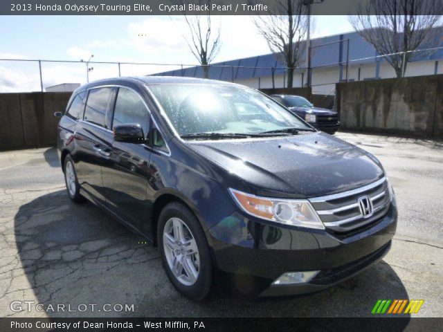 2013 Honda Odyssey Touring Elite in Crystal Black Pearl