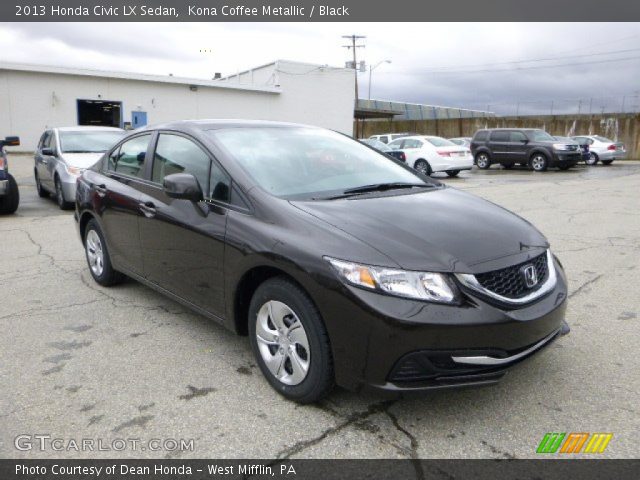 2013 Honda Civic LX Sedan in Kona Coffee Metallic
