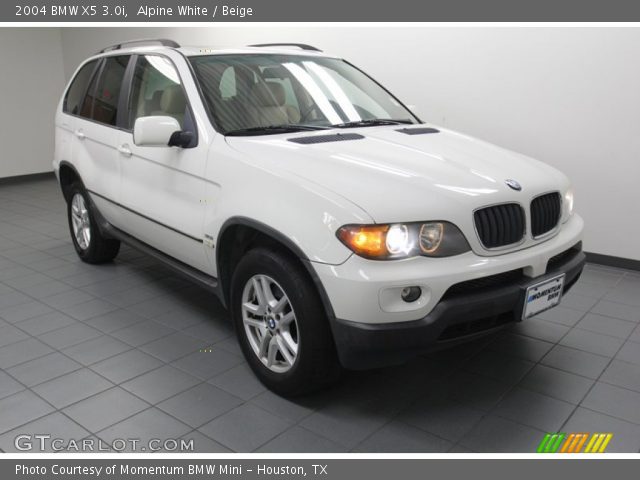 2004 BMW X5 3.0i in Alpine White