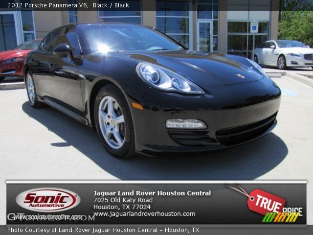 2012 Porsche Panamera V6 in Black
