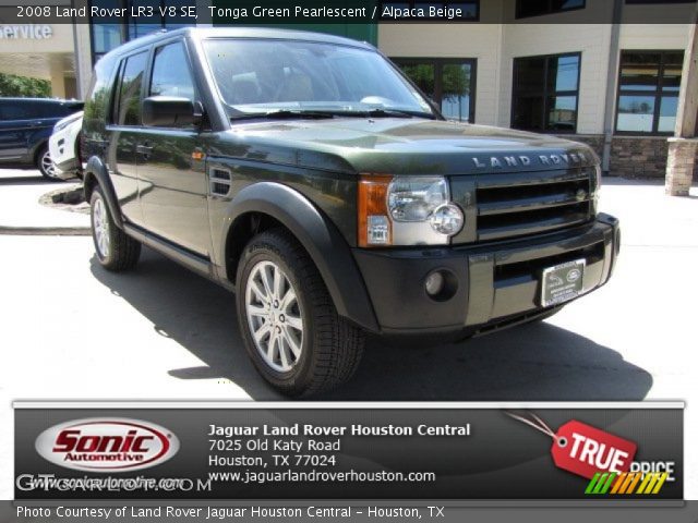 2008 Land Rover LR3 V8 SE in Tonga Green Pearlescent
