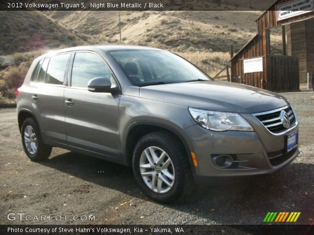 2012 Volkswagen Tiguan S in Night Blue Metallic