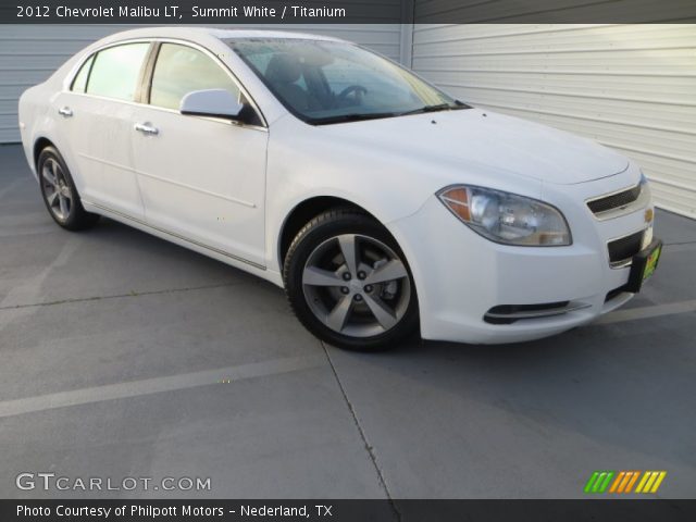 2012 Chevrolet Malibu LT in Summit White