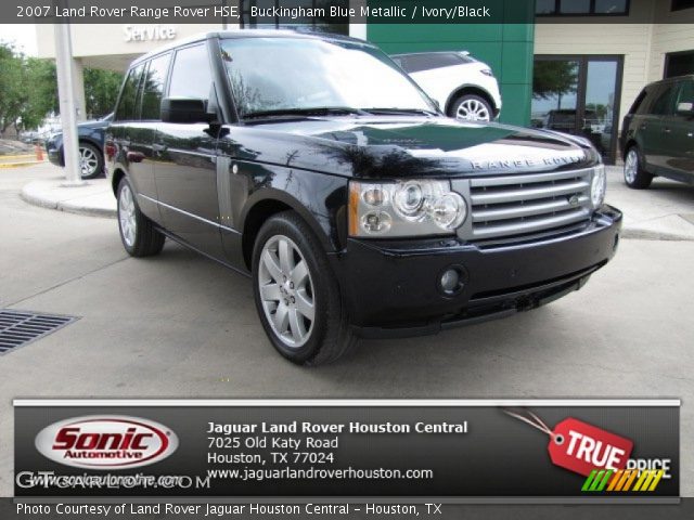 2007 Land Rover Range Rover HSE in Buckingham Blue Metallic