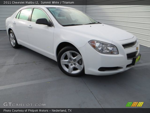 2011 Chevrolet Malibu LS in Summit White
