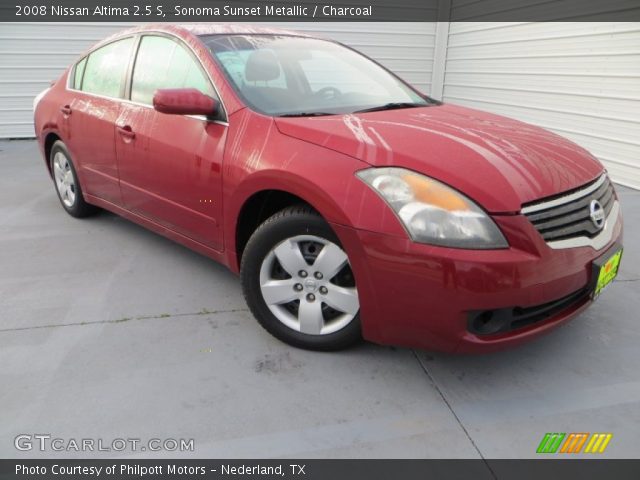 2008 Nissan Altima 2.5 S in Sonoma Sunset Metallic