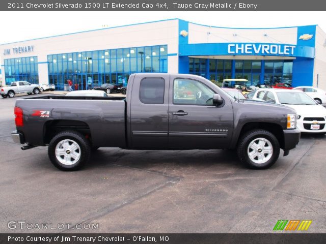 2011 Chevrolet Silverado 1500 LT Extended Cab 4x4 in Taupe Gray Metallic