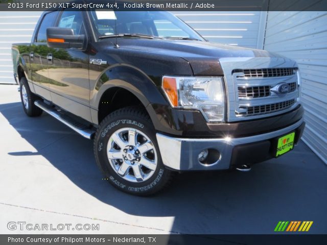 2013 Ford F150 XLT SuperCrew 4x4 in Kodiak Brown Metallic