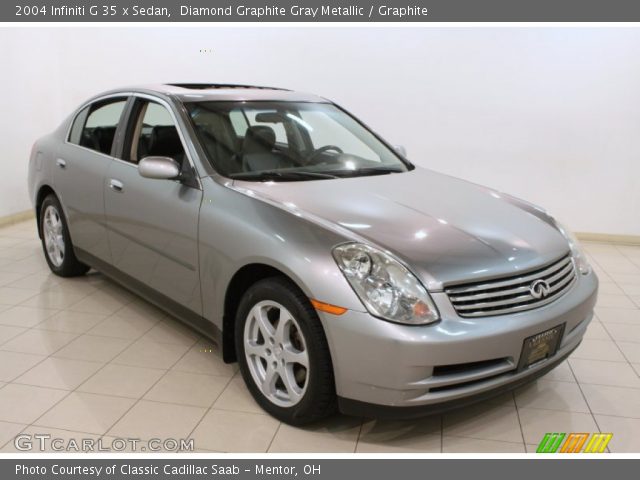 2004 Infiniti G 35 x Sedan in Diamond Graphite Gray Metallic