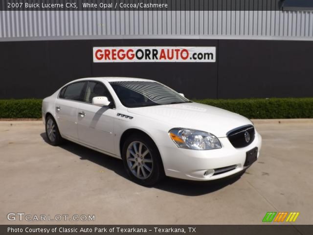 2007 Buick Lucerne CXS in White Opal