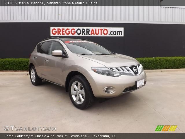 2010 Nissan Murano SL in Saharan Stone Metallic