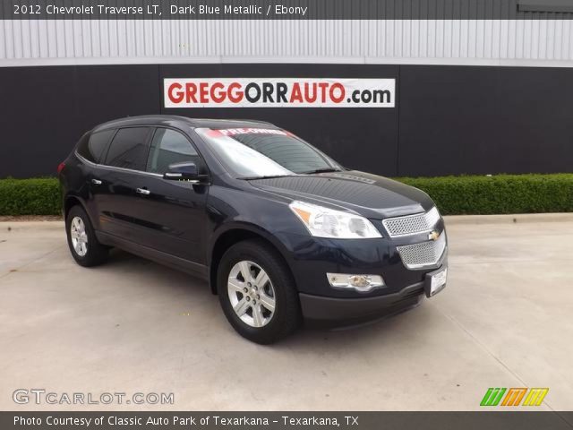 2012 Chevrolet Traverse LT in Dark Blue Metallic