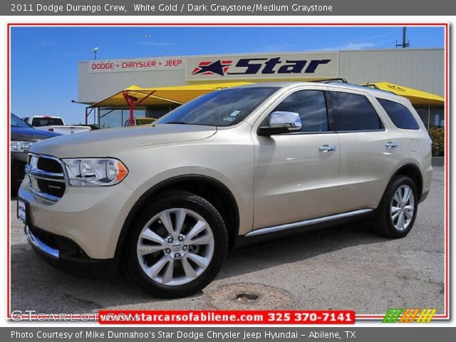 2011 Dodge Durango Crew in White Gold