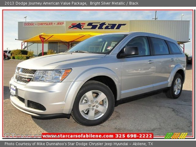 2013 Dodge Journey American Value Package in Bright Silver Metallic