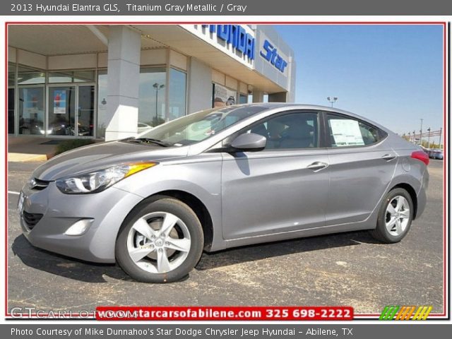 2013 Hyundai Elantra GLS in Titanium Gray Metallic